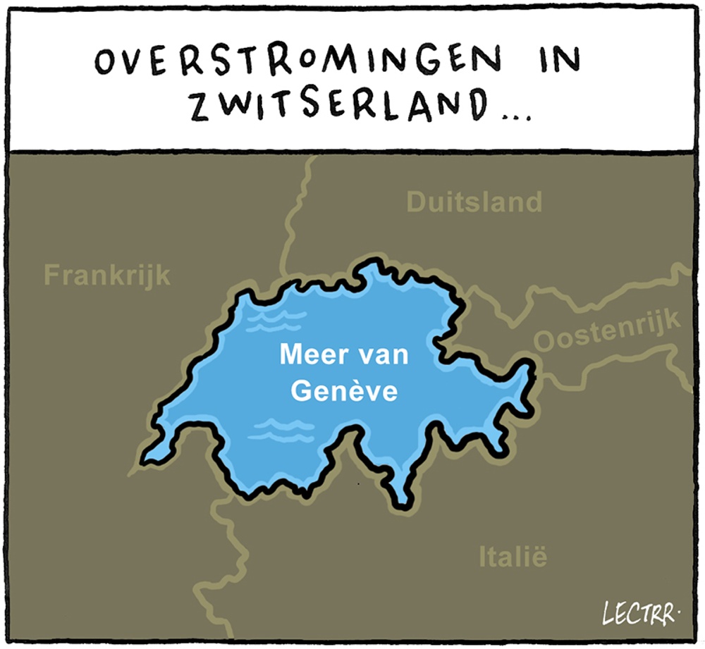 Overstromingen Zwitserland